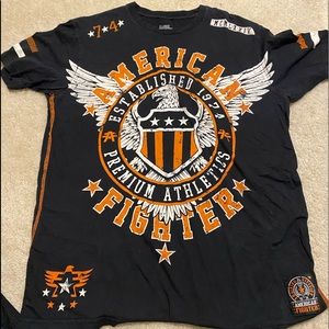 American fighter t shirt